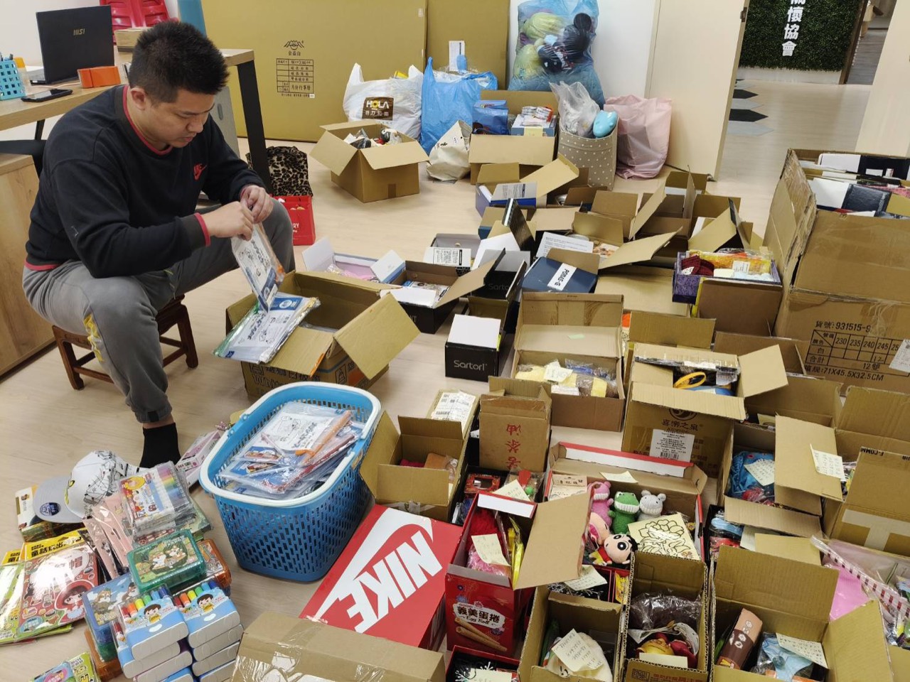 2024年12月 龍潭安康教養院(聖誕鞋盒活動)