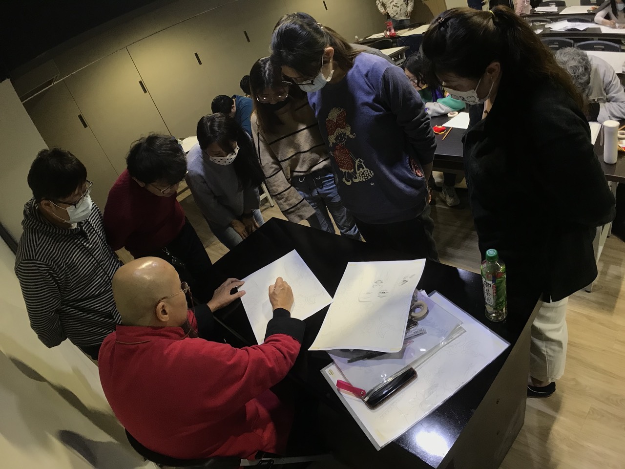 2021年2月 與財富相遇(畫財神)
