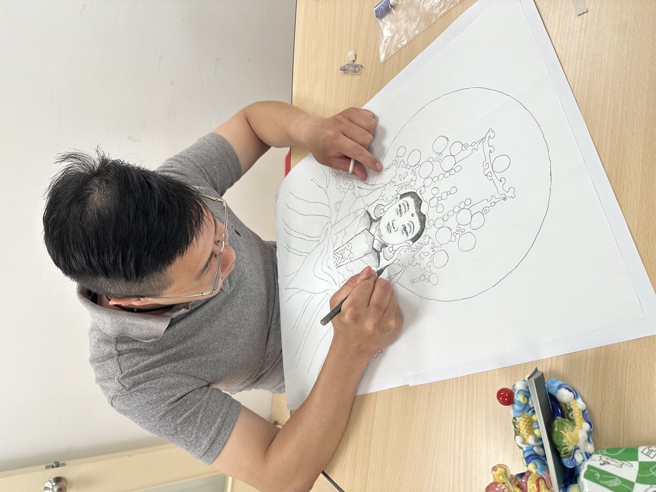2025年5月 與天后有約(畫媽祖)