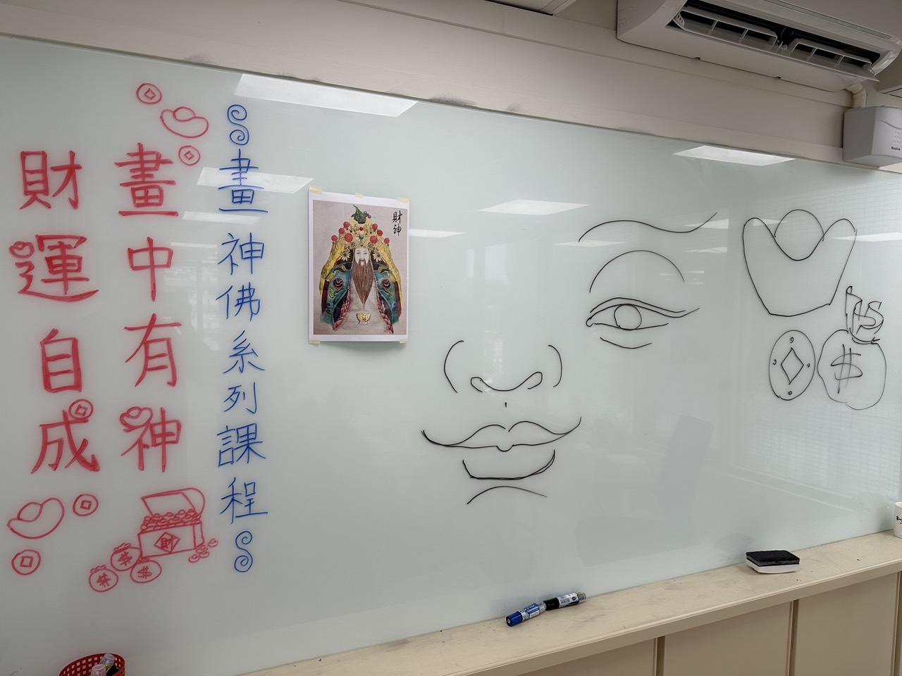 2025年6月 畫中有神 財運自成(畫財神)