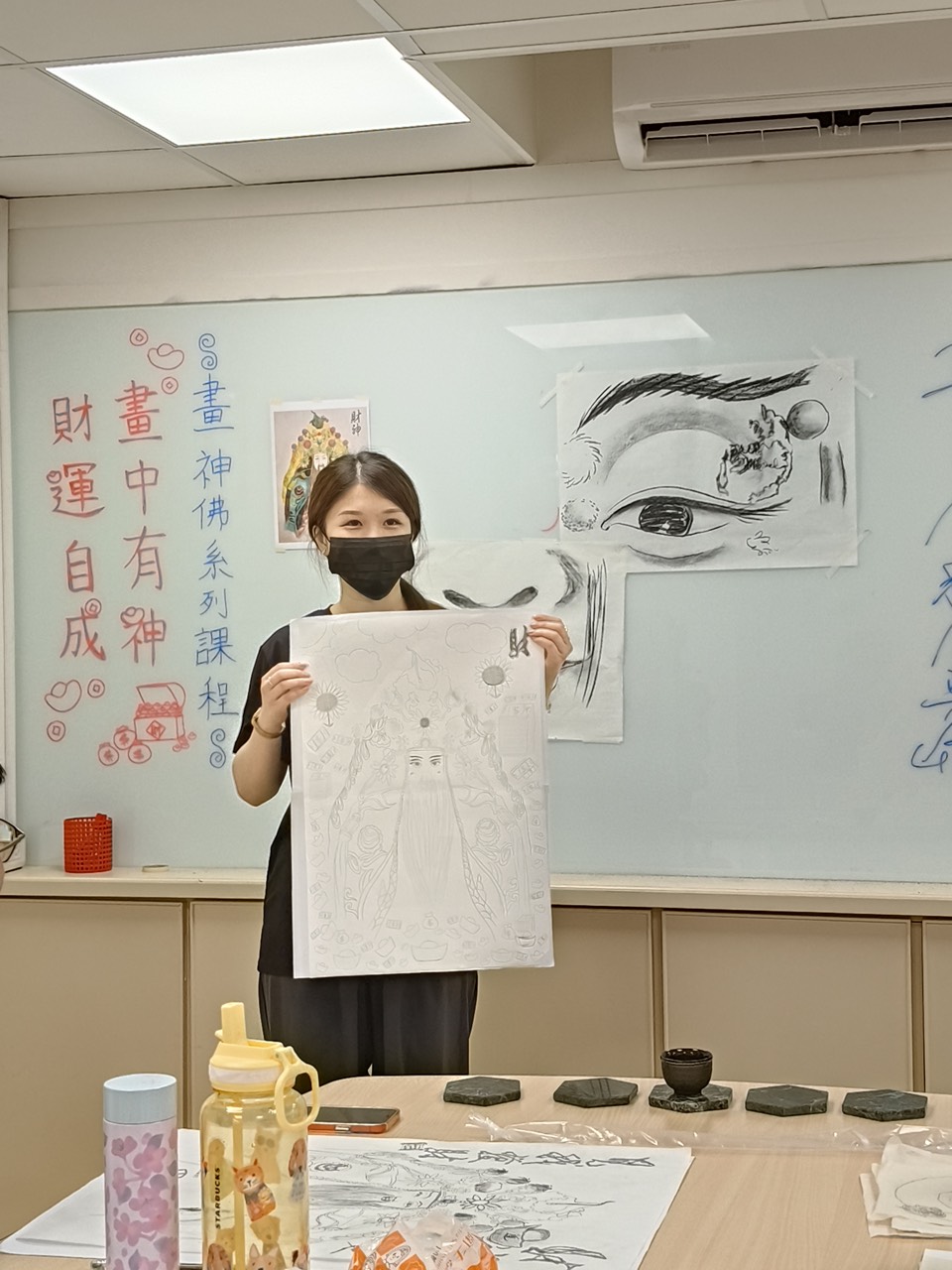 2025年6月 畫中有神 財運自成(畫財神)