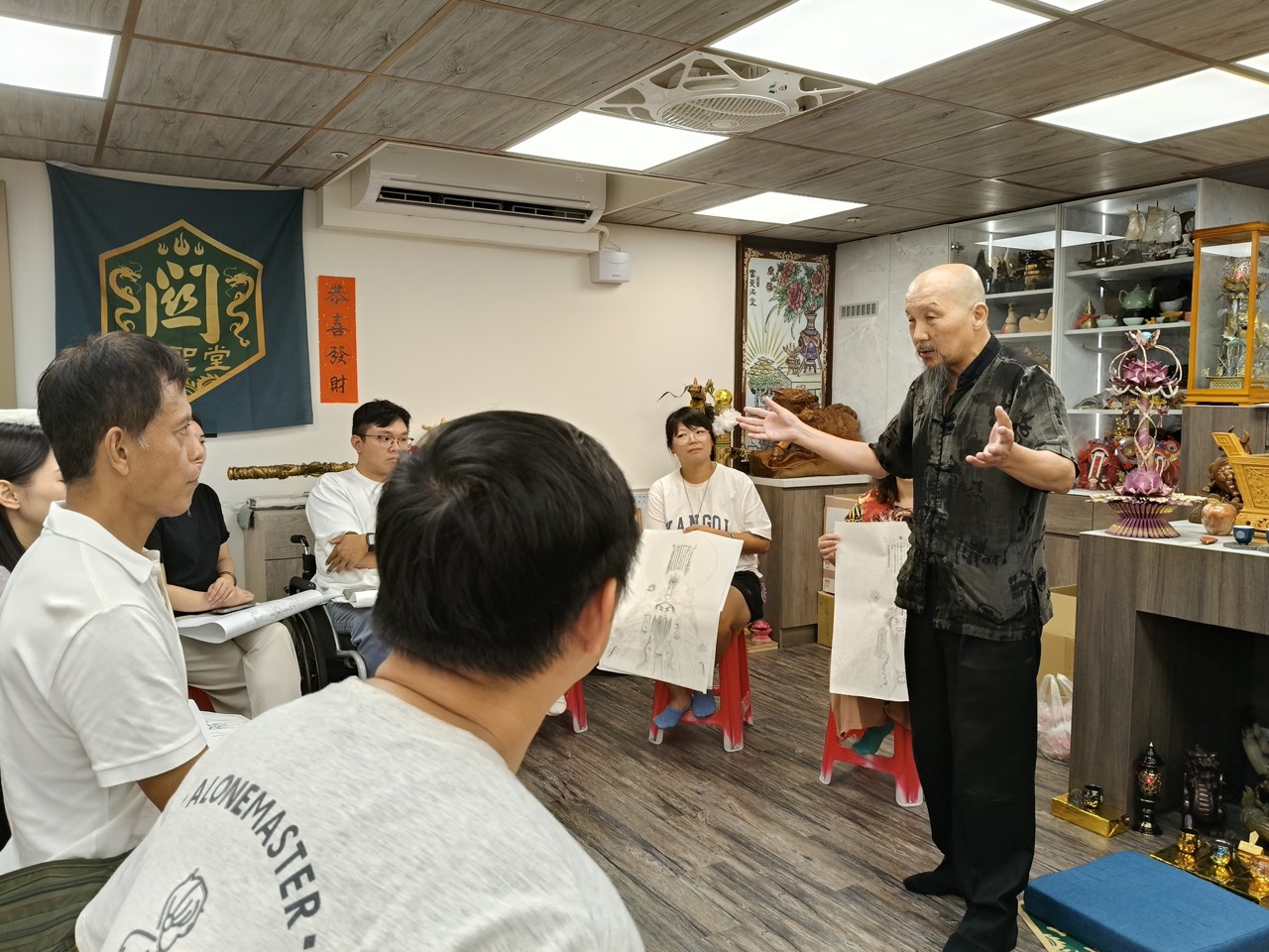 2025年7月 與關老爺有約(畫關公)